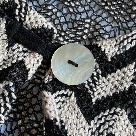 Katie Todd Knit Cardigan Size Medium - Picture 3 of 9
